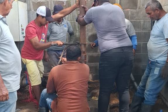 Reactivan pozo en atención a 260 familias en Yaracuy