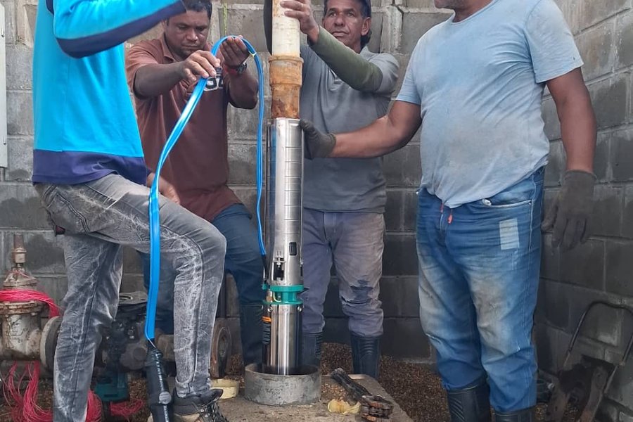 Reactivan pozo en atención a 260 familias en Yaracuy