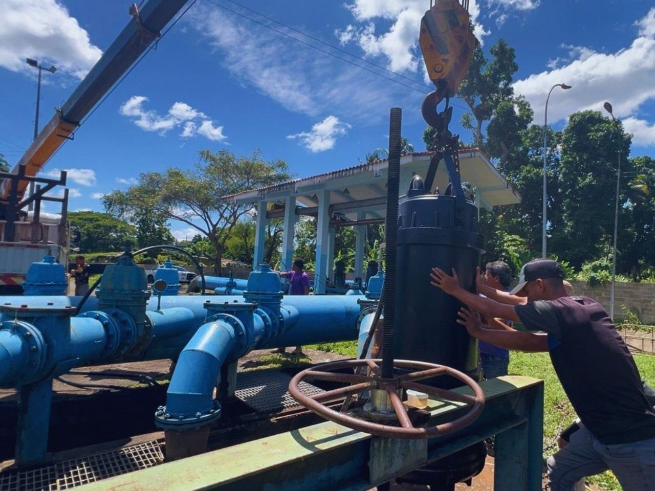 Minaguas optimiza la captación de la planta potabilizadora Bajo Guarapiche para atender a más de 80 mil familias de Monagas