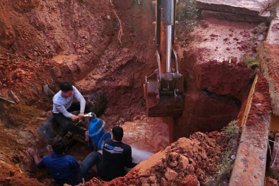 Gobierno Bolivariano ejecuta trabajos para optimizar el servicio de agua en el sector Amalwin en Zulia
