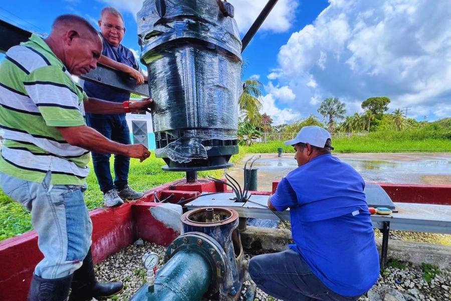 Gobierno nacional optimiza servicio en la planta potabilizadora Caripito del estado Monagas