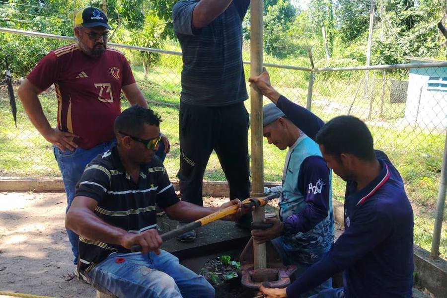 Reactivan pozo profundo en la comunidad Bello Monte del estado Delta Amacuro