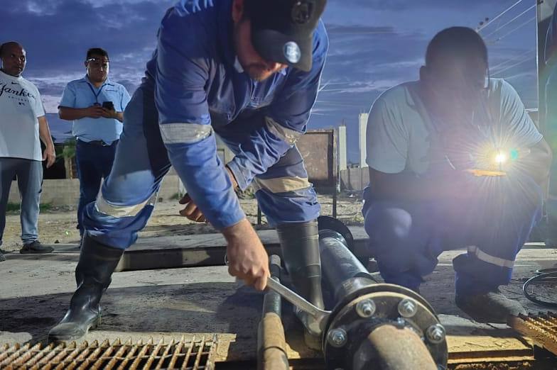 Rehabilitan estación de bombeo de aguas servidas Maracardón - Maraquiva en Falcón