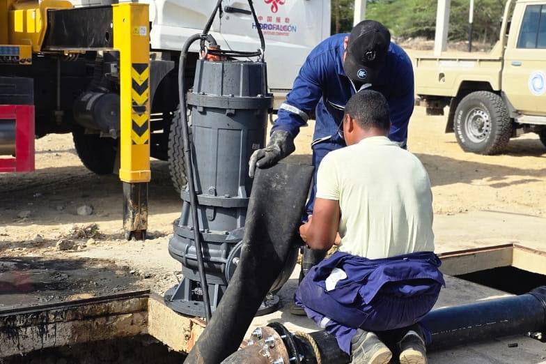 Rehabilitan estación de bombeo de aguas servidas Maracardón - Maraquiva en Falcón