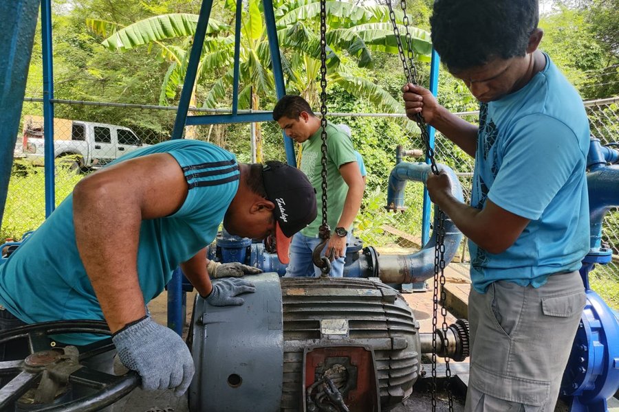 MinAguas optimiza el Sistema El Cují – Onoto para atender a 3.750 familias del estado Anzoátegui