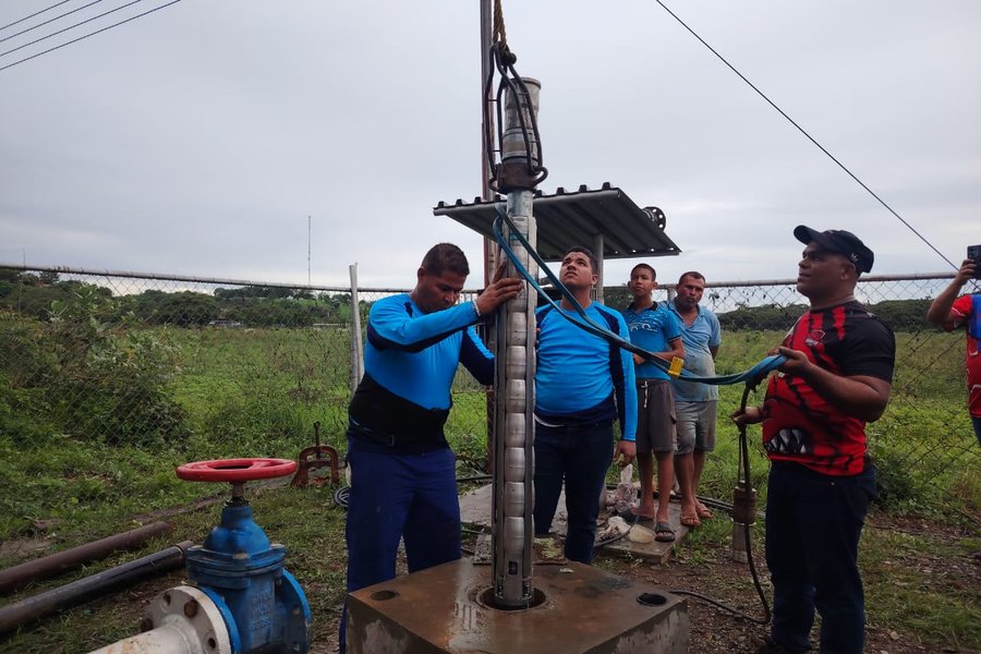 Gobierno Bolivariano restablece servicio de agua potable para más de 1.350 familias en Guárico