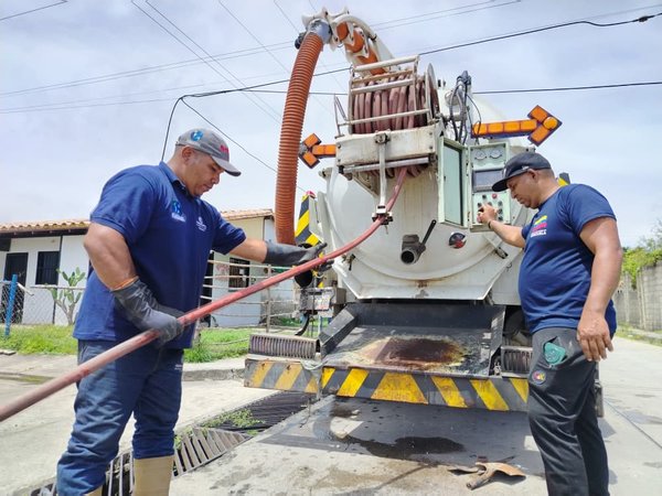 Gobierno Bolivariano optimiza sistema de aguas residuales en Barlovento