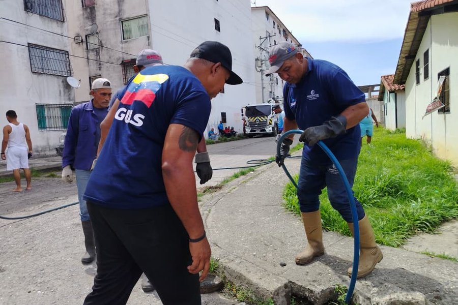 Gobierno Bolivariano optimiza sistema de aguas residuales en Barlovento
