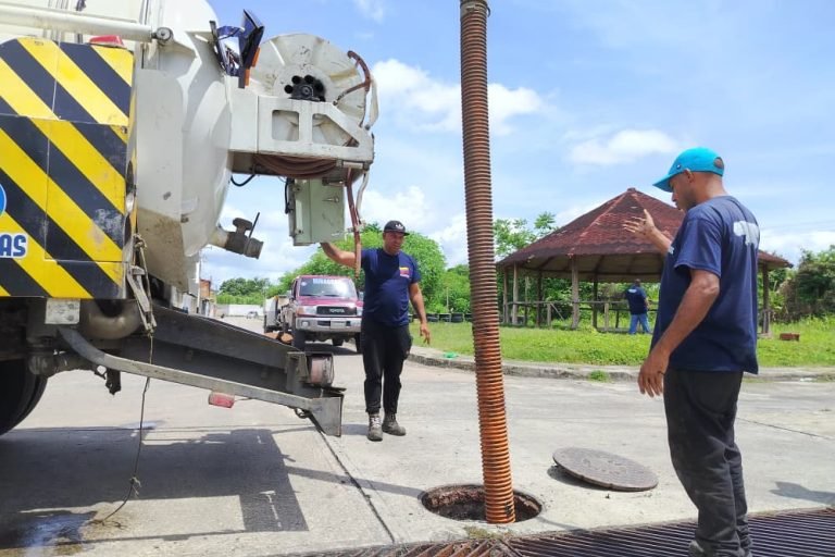 Gobierno Bolivariano optimiza sistema de aguas residuales en Barlovento