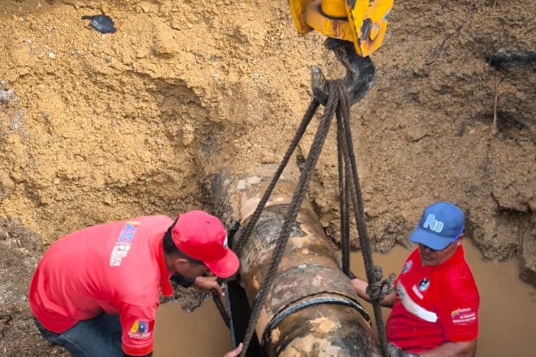 Hidroven repara averías de dos alimentadores en Cumaná que atienden a más de 92 mil familias