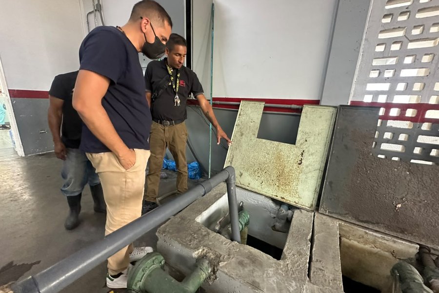 Hidroven despliega jornada de inspección técnica en centros hospitalarios de Miranda tras eventos sismológicos