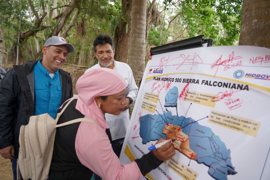 MinAguas realiza encuentro comunitario en Falcón