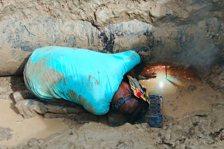 Concluyen labores de reparación en la tubería matriz de 24 pulgadas en Delta Amacuro