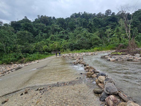 Hidroven realiza mantenimiento en el dique Cañabrava del estado Mérida