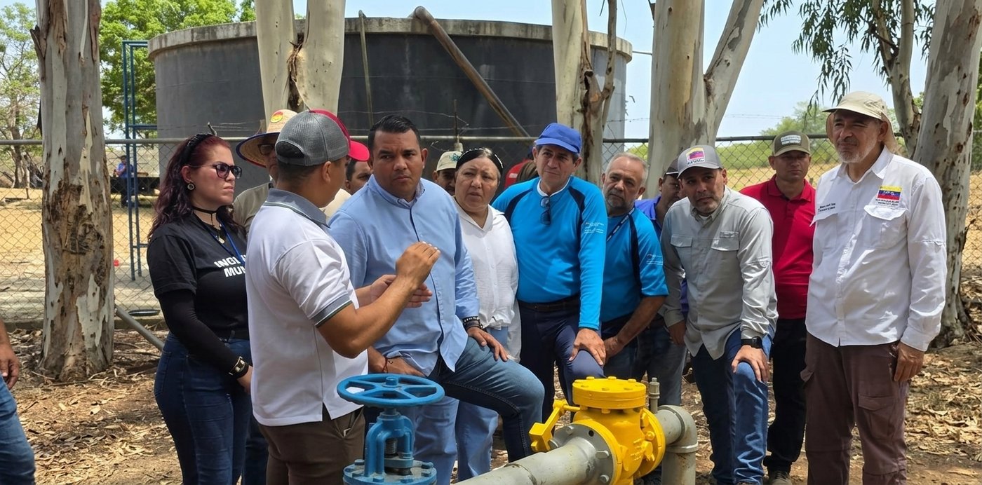 Gobierno Bolivariano inspecciona rehabilitación del pozo Bozugo 1 en Falcón