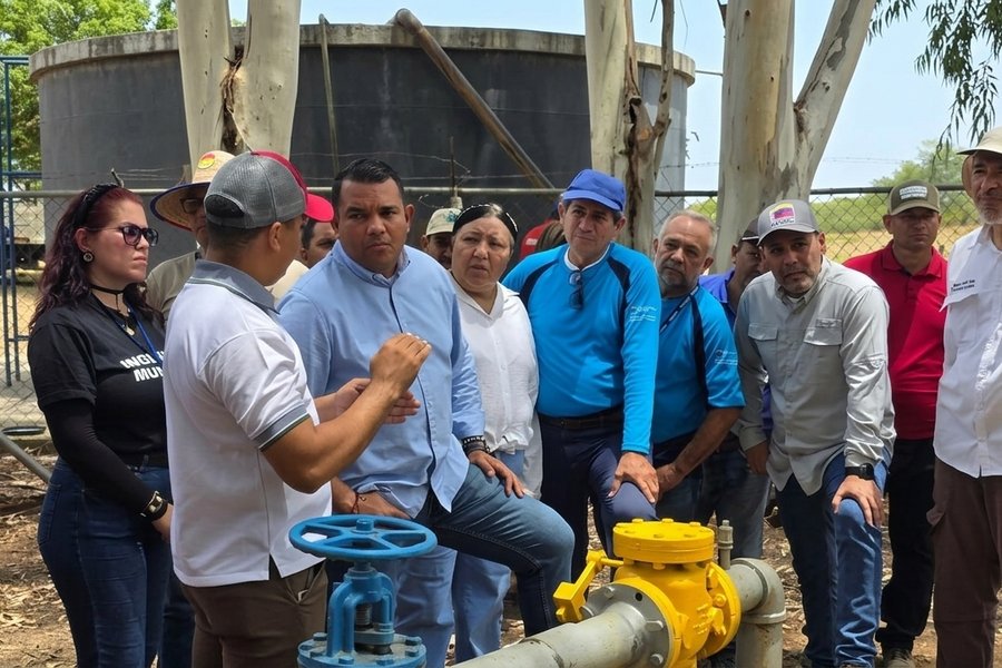 Gobierno Bolivariano inspecciona rehabilitación del pozo Bozugo 1 en Falcón