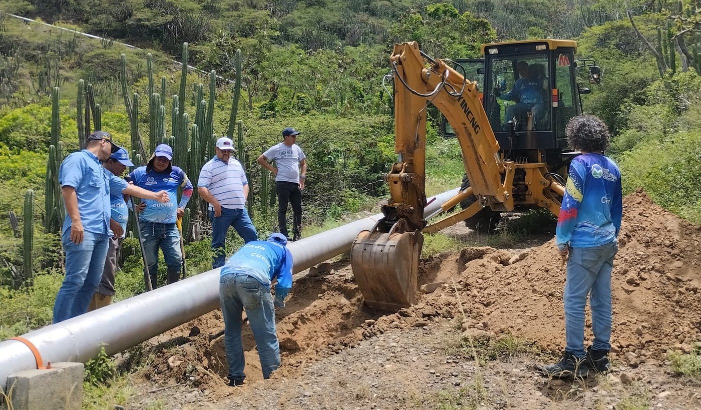 MinAguas inicia trabajo para instalación de válvulas en Villa Libertad de Mérida