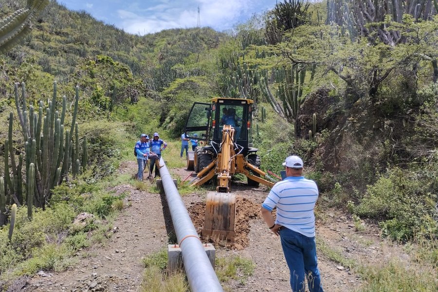 MinAguas inicia trabajo para instalación de válvulas en Villa Libertad de Mérida