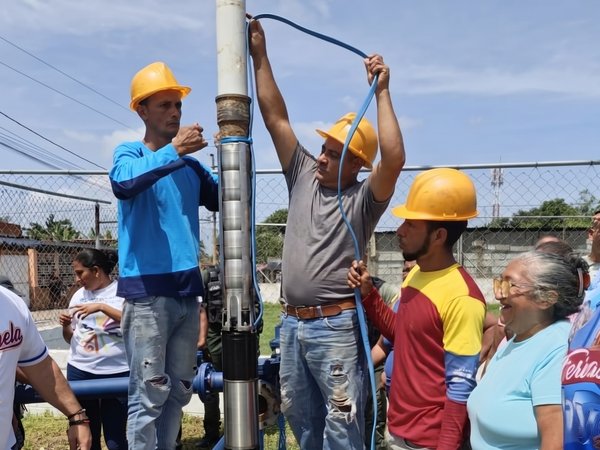 Gobierno Bolivariano reactiva el pozo profundo Las Tapias 2 para atender a más de 1.700 familias en Yaracuy