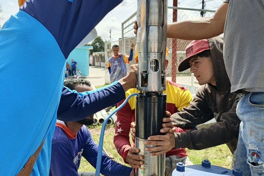 Gobierno Bolivariano reactiva el pozo profundo Las Tapias 2 para atender a más de 1.700 familias en Yaracuy