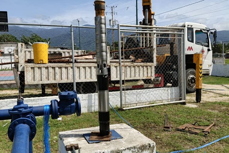 Gobierno Bolivariano reactiva el pozo profundo Las Tapias 2 para atender a más de 1.700 familias en Yaracuy
