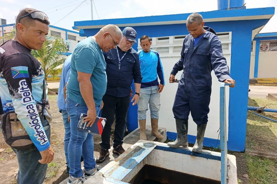 Gobierno Bolivariano inspecciona el Complejo Docente Hospitalario «Dr. Luis Razetti» en Tucupita