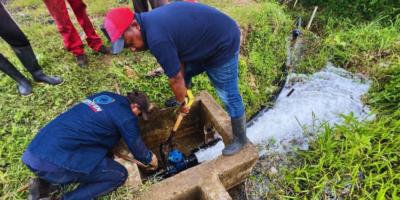 Gobierno Bolivariano optimiza servicio de agua potable para más de 3.500 familias de Monagas