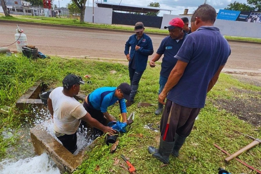 Gobierno Bolivariano optimiza servicio de agua potable para más de 3.500 familias de Monagas