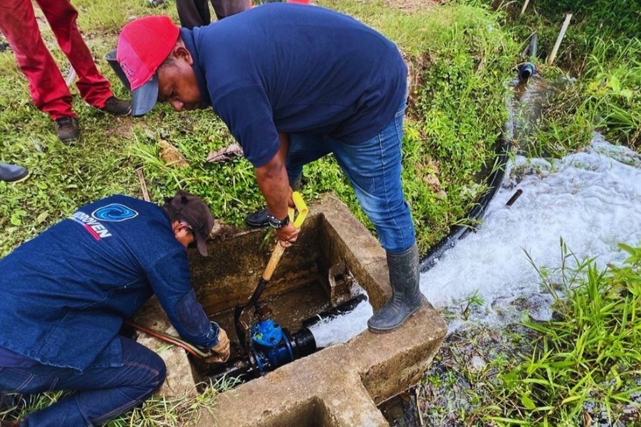 Gobierno Bolivariano optimiza servicio de agua potable para más de 3.500 familias de Monagas
