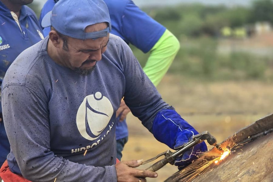 Hidroven ejecuta reparación de alta complejidad en Falcón y restablece agua potable a más de 110 mil familias de Paraguaná