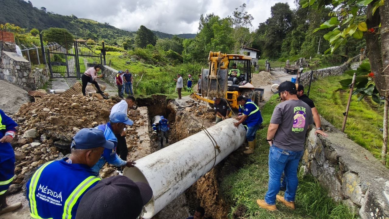 Hidroven canaliza aguas pluviales en Mérida
