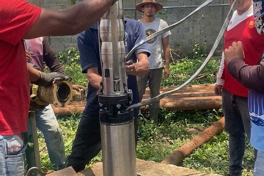 Más de 860 familias son atendidas con reactivación del pozo Pedro María Sousa en Yaracuy