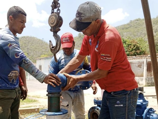 MinAguas y el Poder Popular rehabilitaron cinco pozos de agua en Río Caribe del estado Sucre