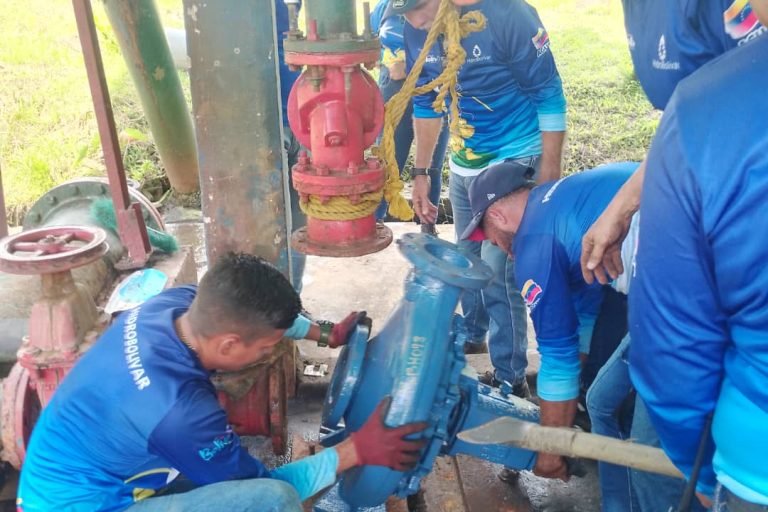 Instalan motor de 200 HP en el acueducto Puchima del estado Bolívar