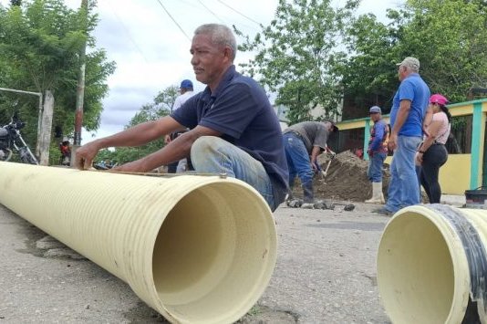 Hidroven optimiza sistema de saneamiento para 173 familias en Yaracuy