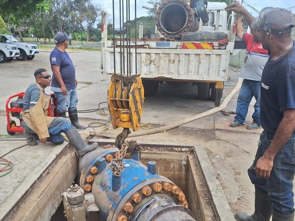 Culmina sustitución de válvula del Sistema Tuy III en el parque Alí Primera