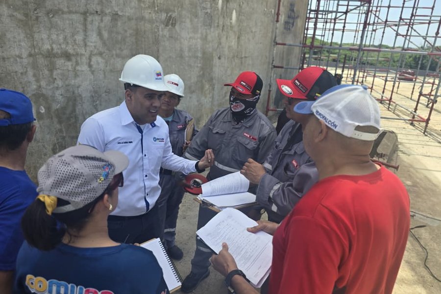 Gobierno Bolivariano consolida el sistema hídrico de Paraguaná con avance del 95% en subestación Crucero-Adícora