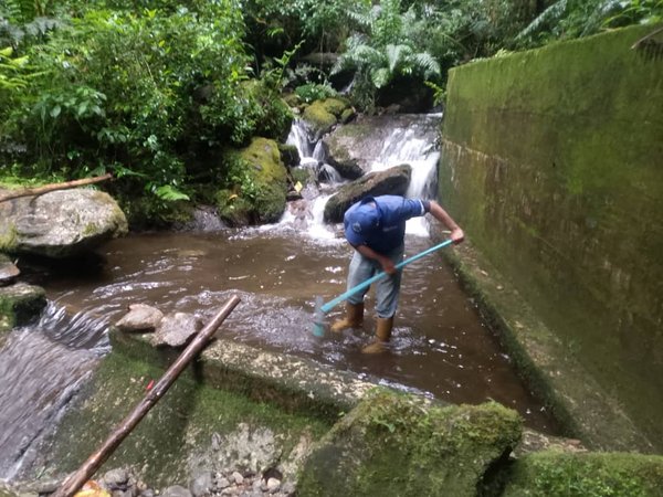 Hidroven ejecuta limpieza del acueducto de Tabay para atender a 425 familias en Mérida
