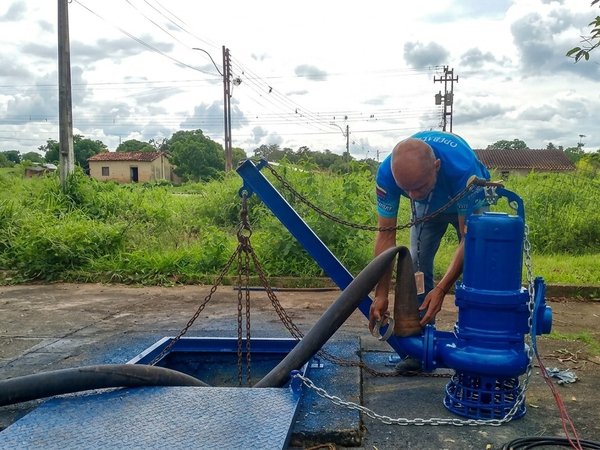 Delta Amacuro | Reactivan estación de bombeo de aguas servidas en Villa Rosa 3
