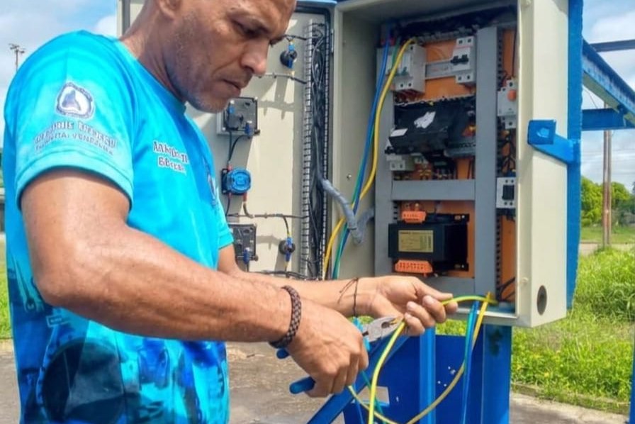 Delta Amacuro | Reactivan estación de bombeo de aguas servidas en Villa Rosa 3