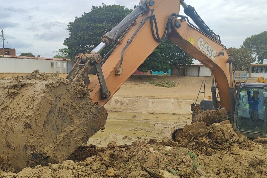 Gobierno Bolivariano optimiza sistema de aguas servidas en El Renacer de Falcón