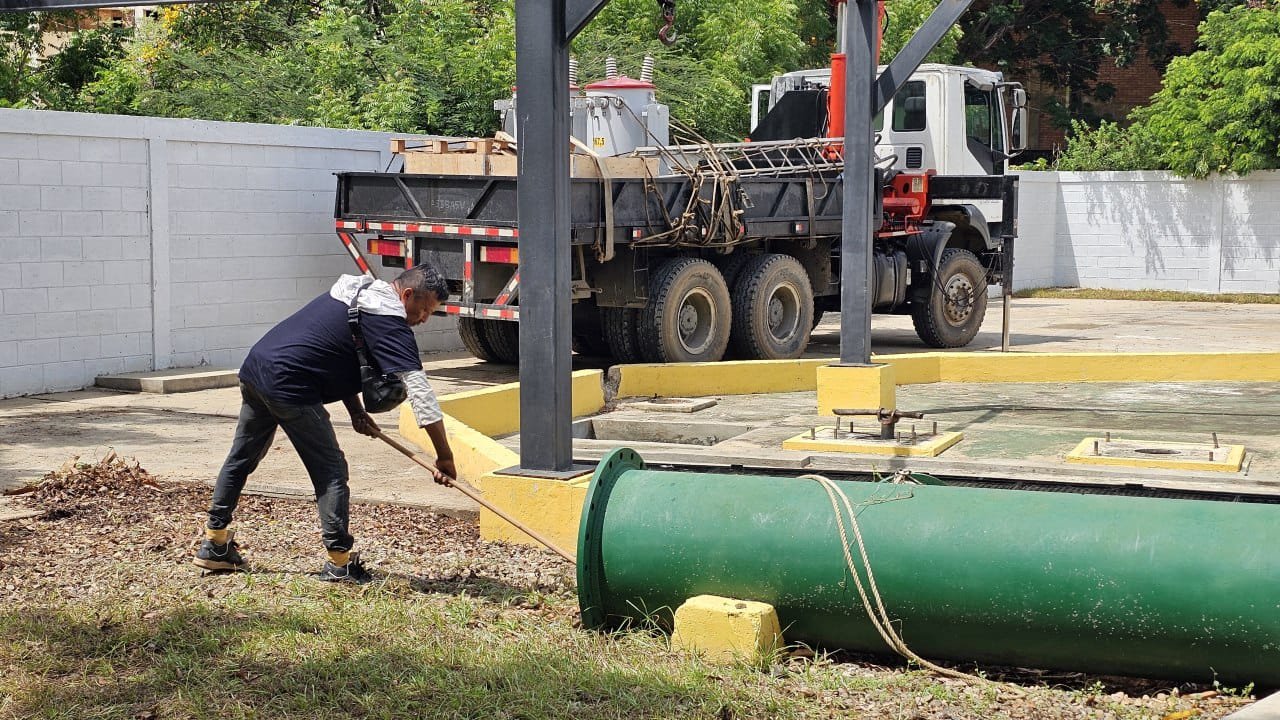 Gobierno Nacional trabaja en la rehabilitación del sistema de aguas servidas en el Zulia