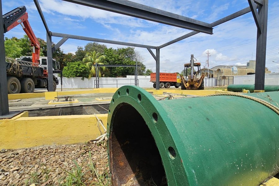 Gobierno Nacional trabaja en la rehabilitación del sistema de aguas servidas en el Zulia