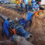 Sustituyen tubería de 20 pulgadas para optimizar servicio hídrico en Falcón