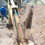 Aragua | Gobierno Bolivariano instala más de 200 metros de colector en sector Los Fundadores de La Victoria