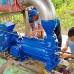 Hidroven reactiva bombeo en planta potabilizadora de Arara en Delta Amacuro