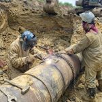 Hidroven repara con éxito tubería para agua potable de 24 pulgadas de diámetro en Higuerote