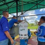 Monagas | Hidroven fortalece el sistema hídrico con la instalación de dos nuevos equipos en planta potabilizadora Caripito