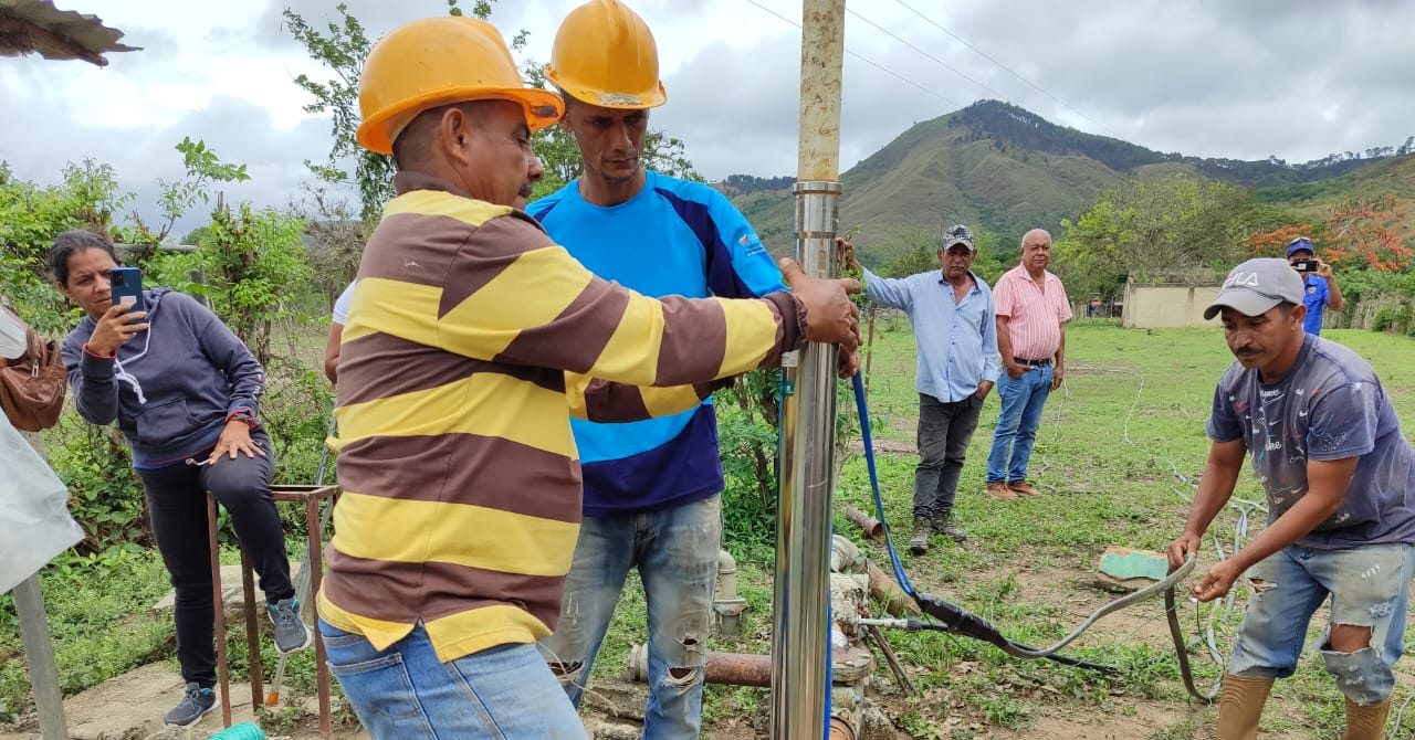 MinAguas reactivó dos pozos en Nirgua del estado Yaracuy