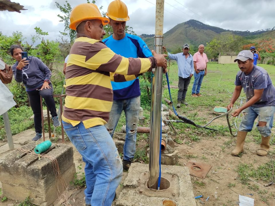 MinAguas reactivó dos pozos en Nirgua del estado Yaracuy